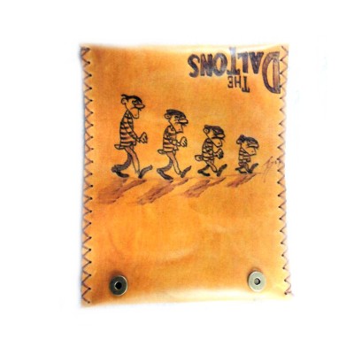 Καπνοθήκη Δερμάτινη Πυρογραφία Ντάλτονς